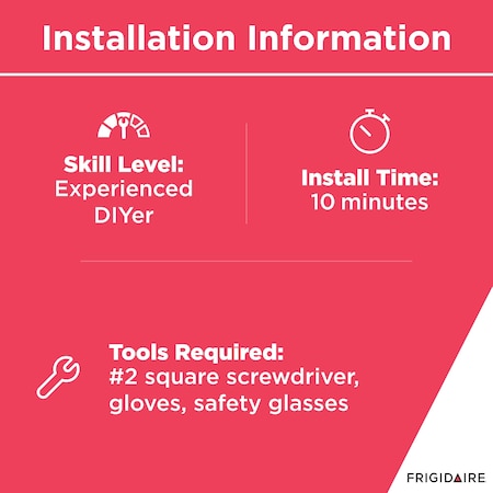 Electrolux Home Products 316545301 Frigidaire Oven White Drawer Handle 316545301